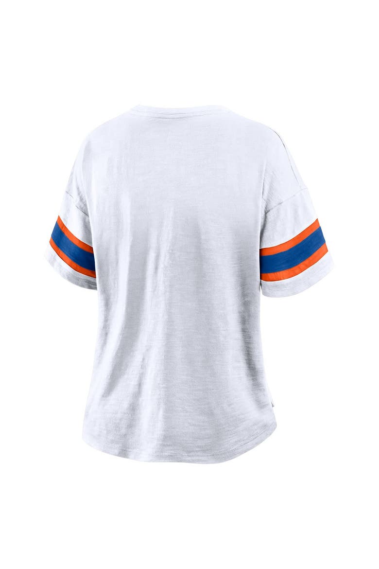 Women's Fanatics White Florida Gators Hometown Premium Script T-Shirt, Alternate, color, White