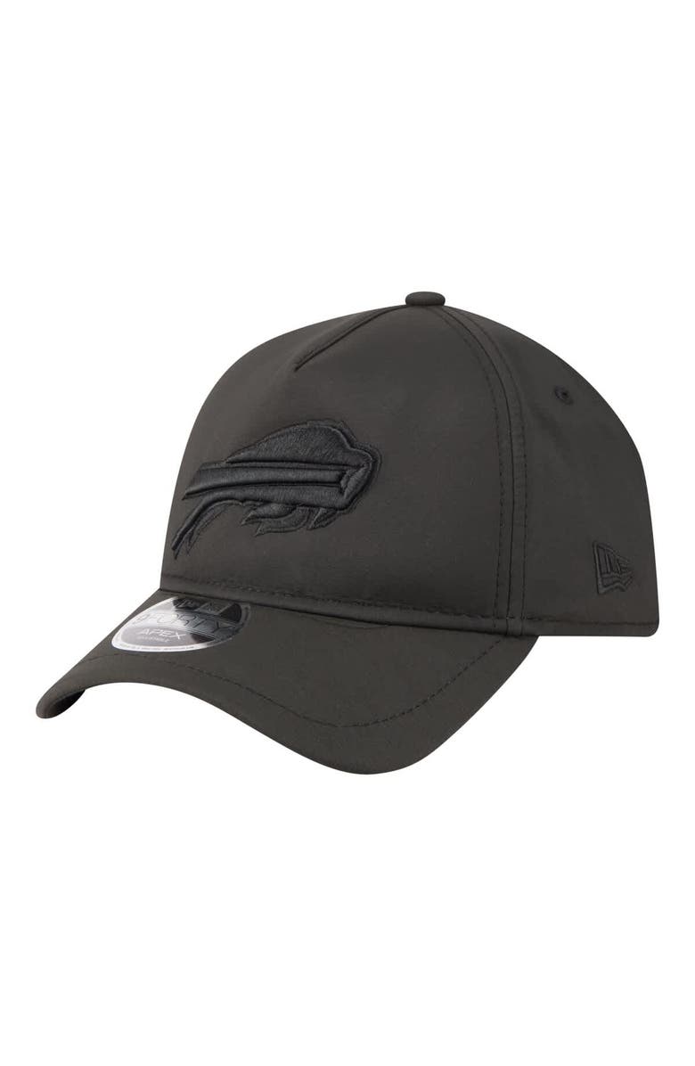 New Era Men's New Era  Black Buffalo Bills Apex 9FORTY Adjustable Hat, Main, color, Black