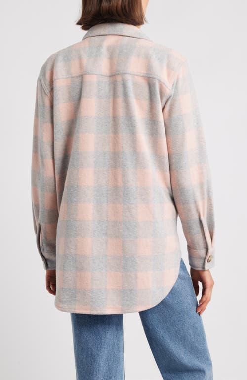 Beachlunchlounge Taelyn Buffalo Plaid Oversize Button-up Shirt In Multi