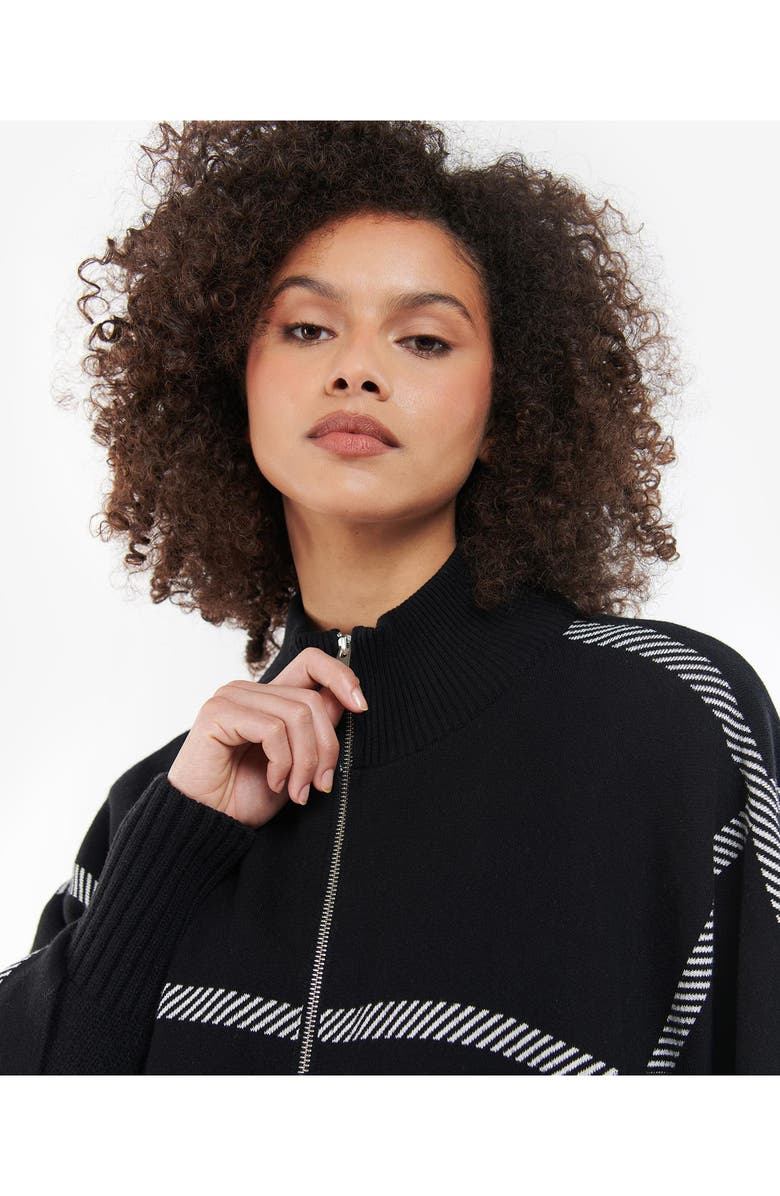 Barbour Emmeline Plaid Full-Zip Cape, Alternate, color, 