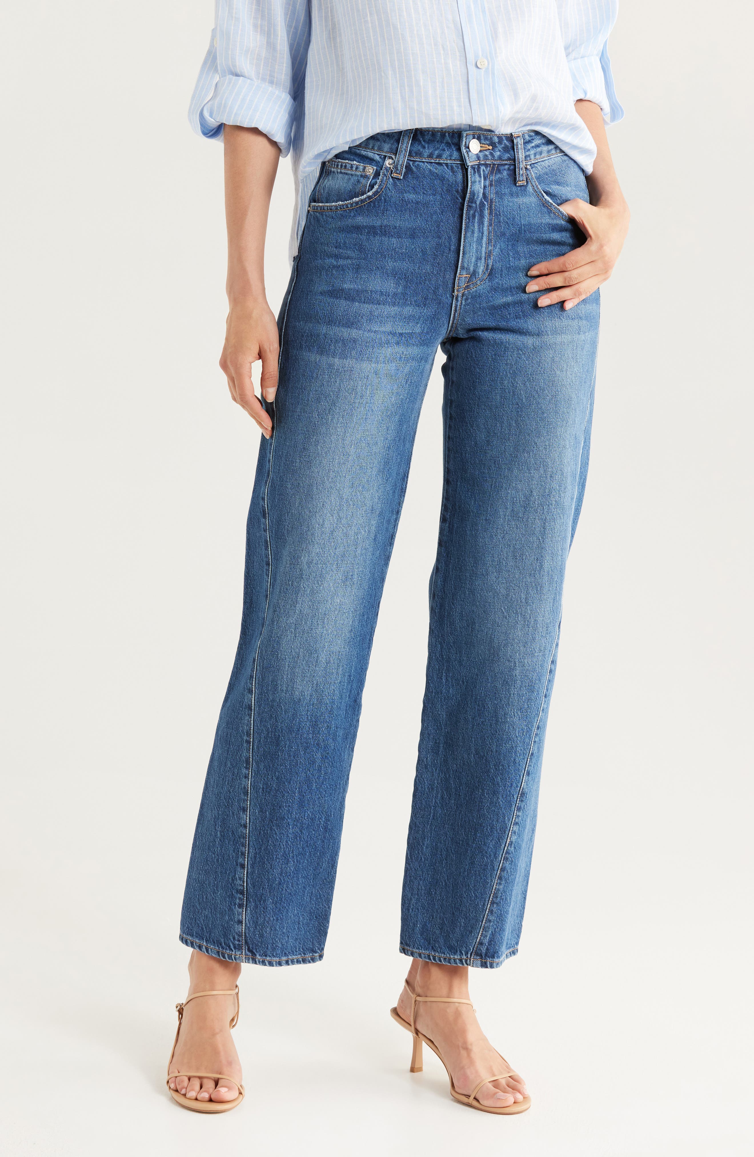 Saltan New Simkhai Sawyer Relaxed Tapered Jeans (Women) | Nordstromrack