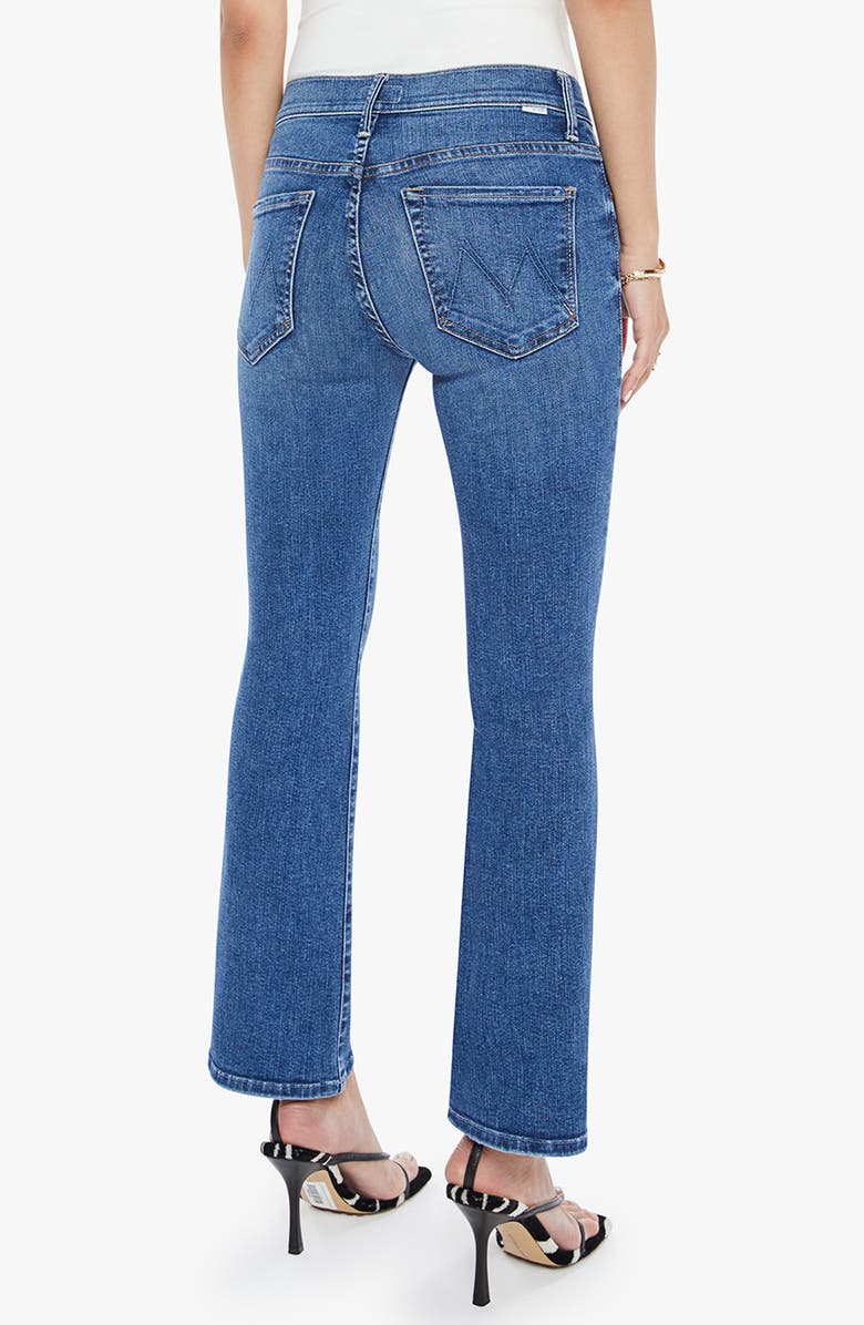 MOTHER Lil Insider Flood High Waist Bootcut Jeans, Alternate, color, Over The Top