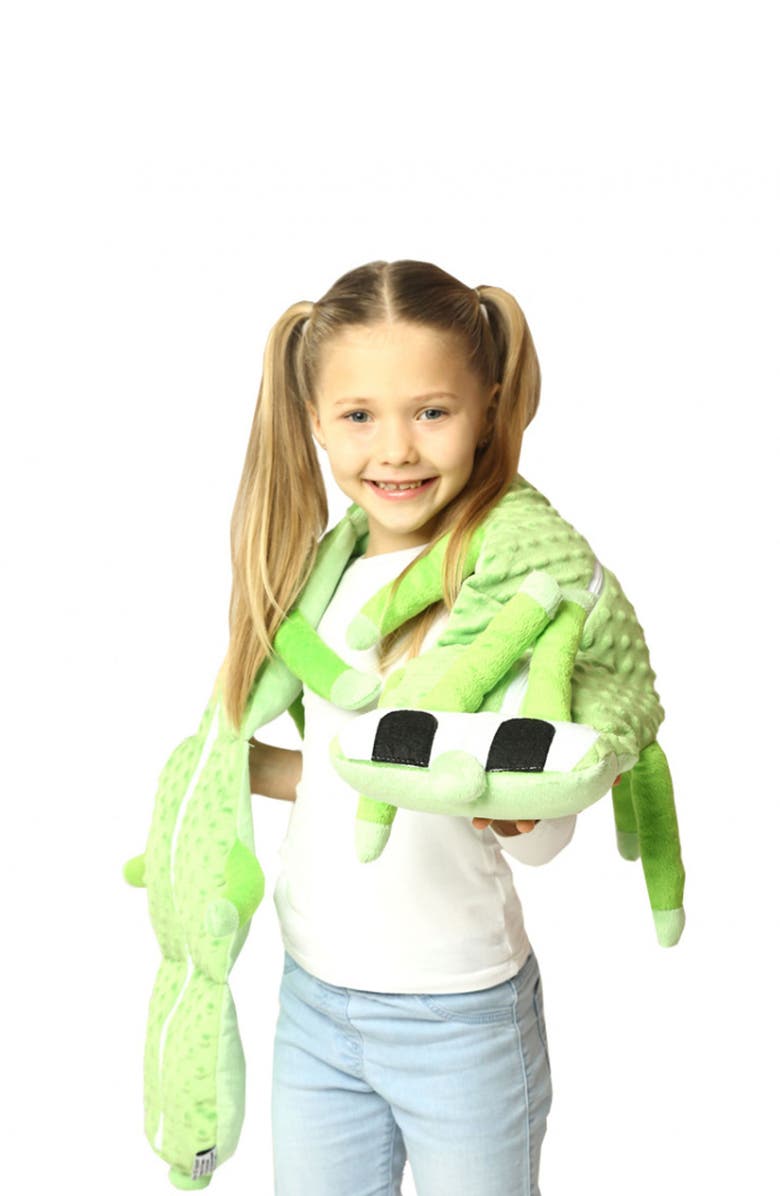 PLAYLEARN Vema Caterpillar Weighted Stuffed Animal, Alternate, color,