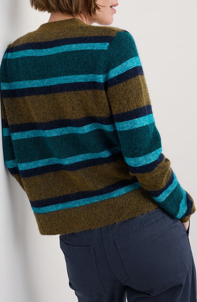 Seasalt Cornwall Etching Stripe Cardigan, Alternate, color,