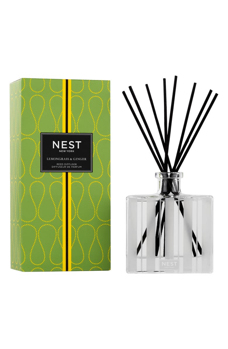 NEST New York Lemongrass & Ginger Reed Diffuser, Main, color,