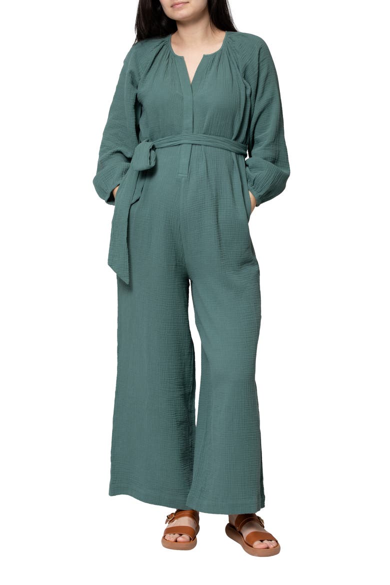 Alma Maternity/Nursing Jumpsuit video