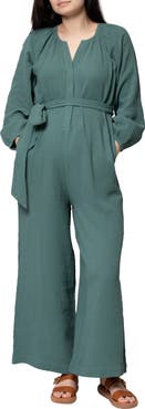 Nom Maternity Alma Maternity/Nursing Jumpsuit