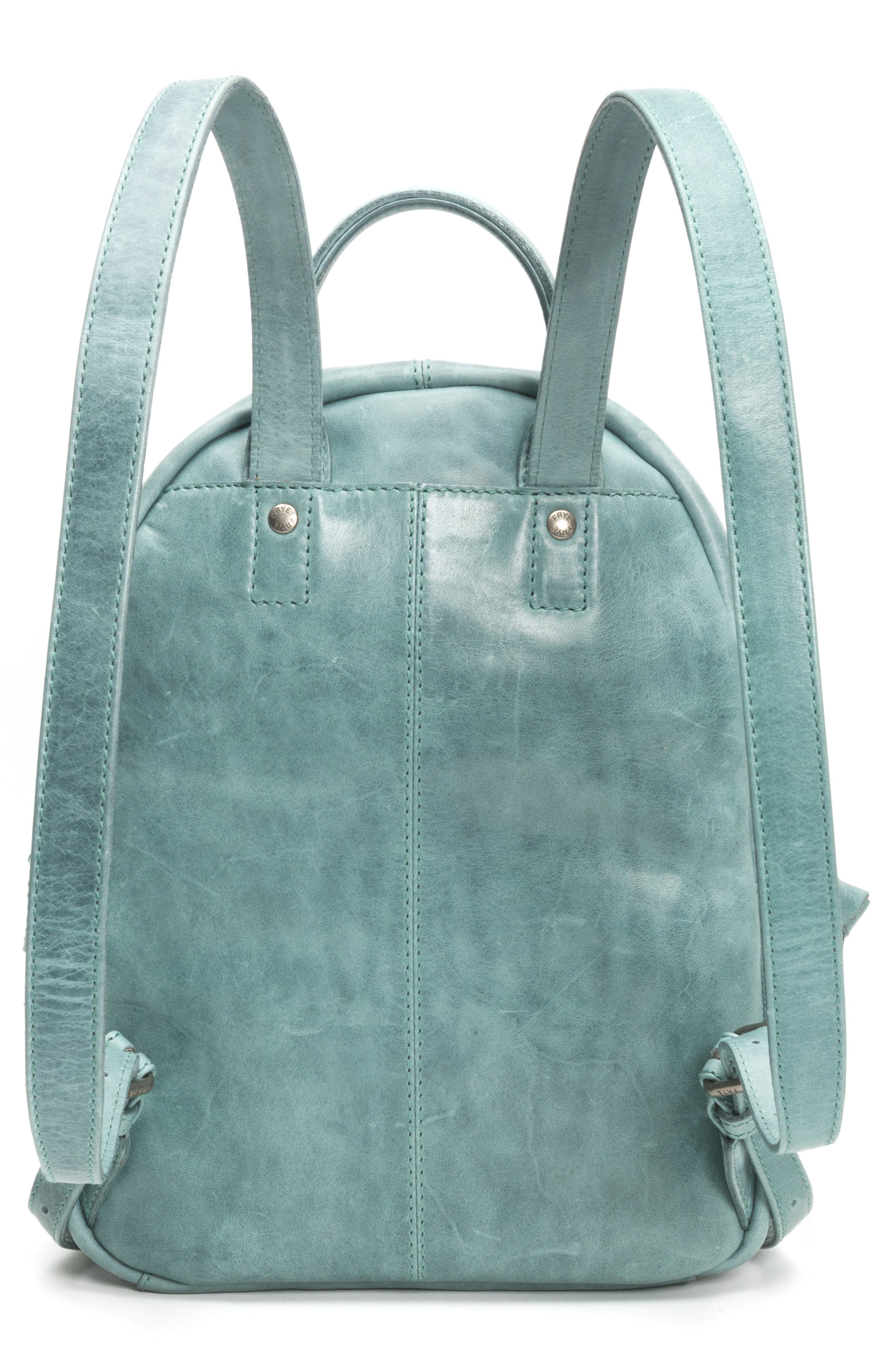 Medium Melissa Calfskin Leather Backpack, Alternate, color, SKY