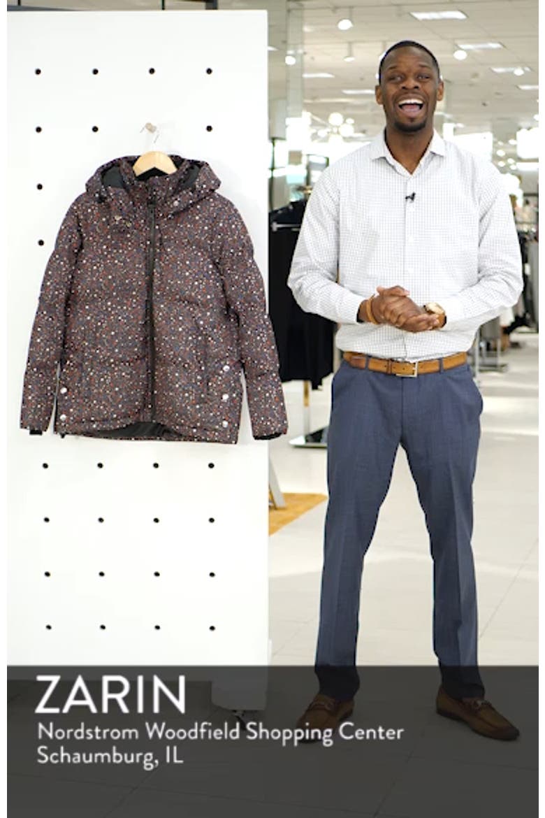 Starry Night Quilted Puffer Parka video