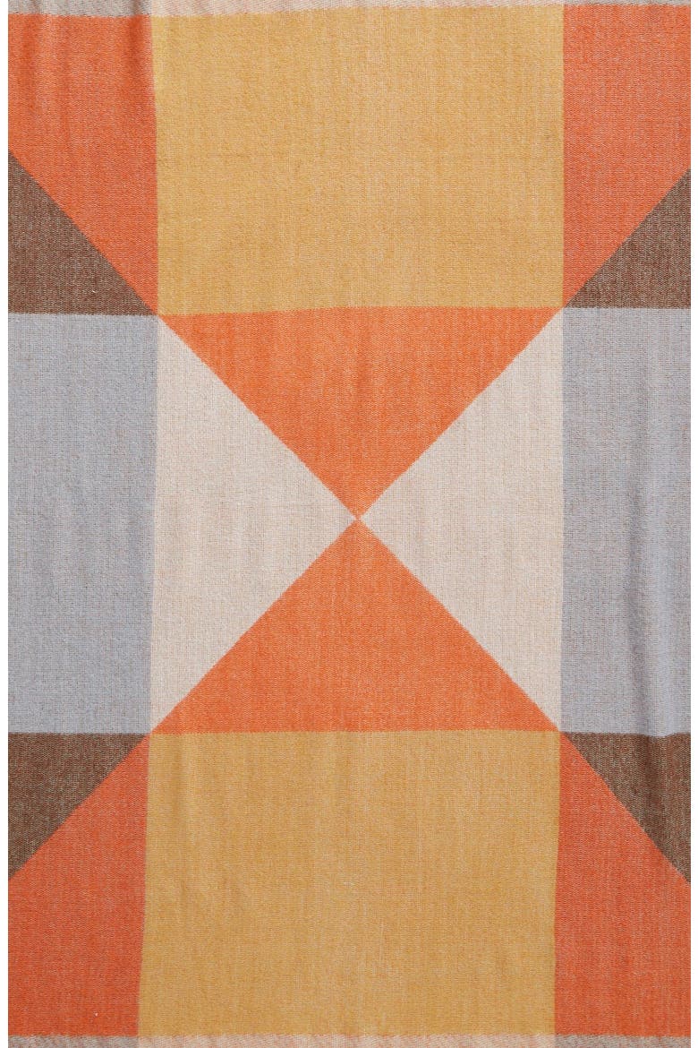 Geo Pattern Square Scarf, Alternate, color, MULTI