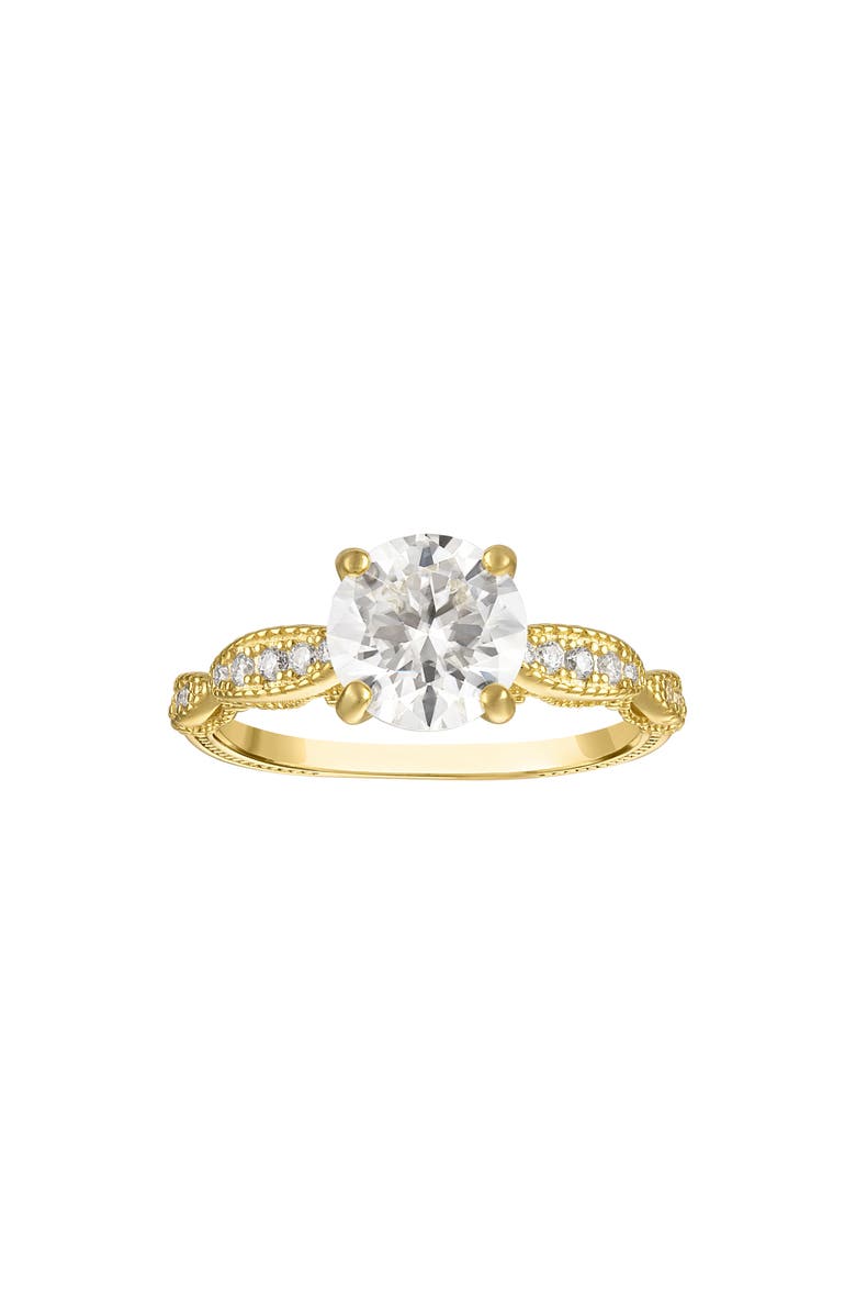 FZN Moissanite Ring, Main, color, Gold