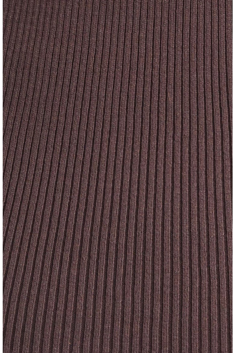 Sonbou Cotton Rib Sweater, Alternate, color, 323 - BROWN