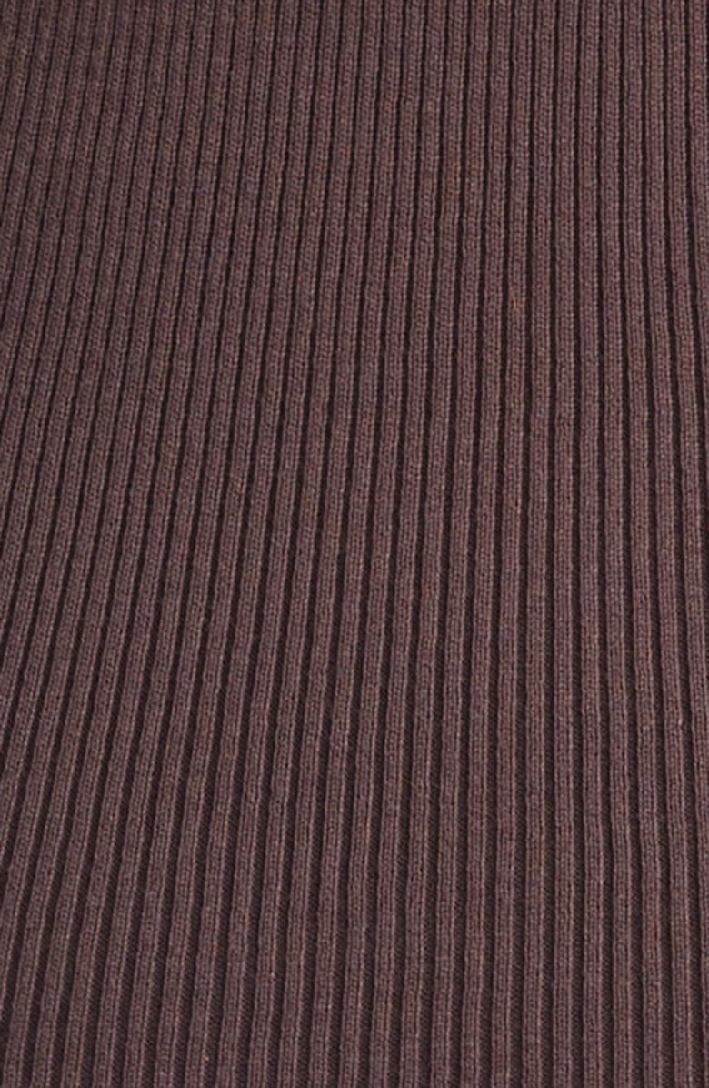 Paloma Wool Sonbou Cotton Rib Sweater, Alternate, color, 323 - Brown