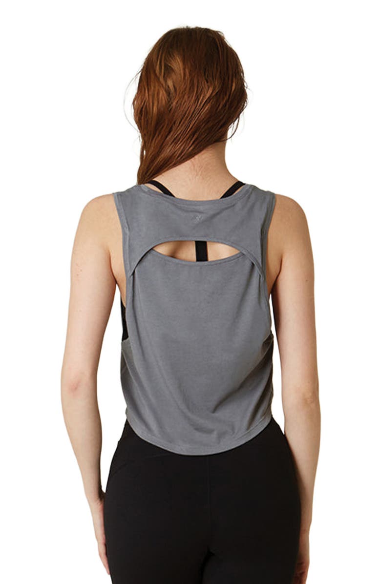 Rebody Active Eye Spy Crop Tank, Alternate, color, Stone Olive