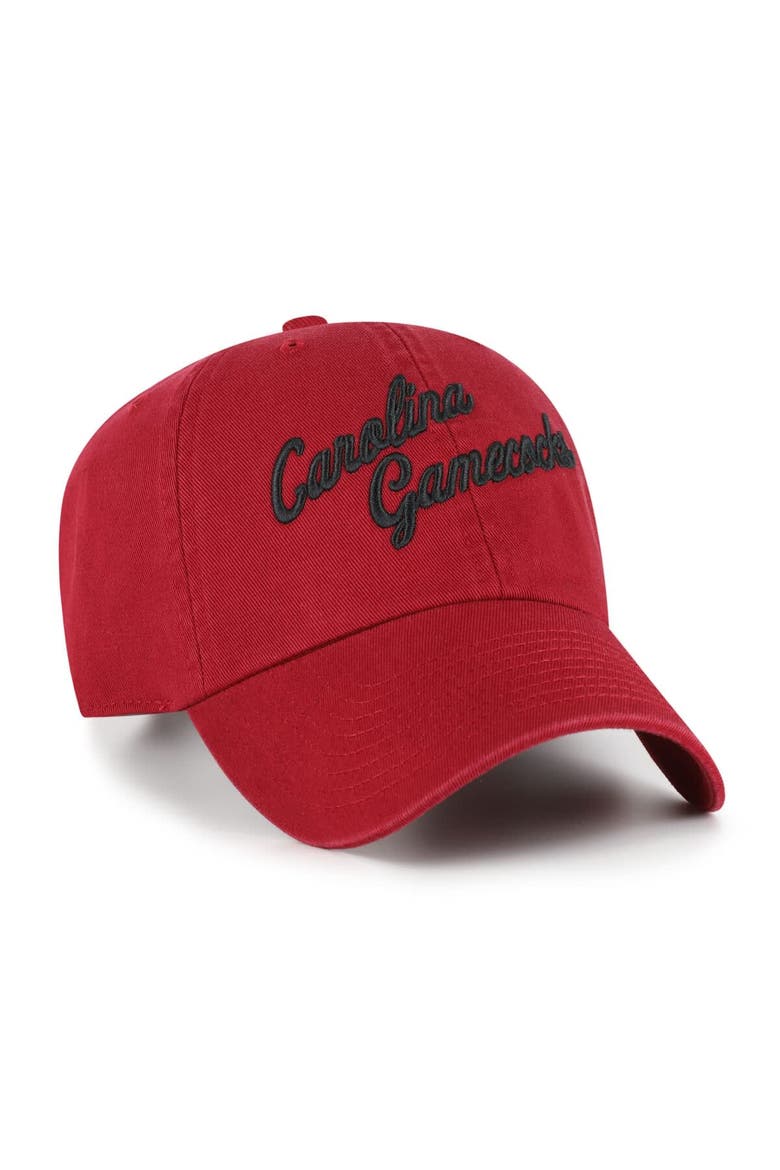 Men's '47 Garnet South Carolina Gamecocks Vault Clean Up Adjustable Hat, Alternate, color, Garnet
