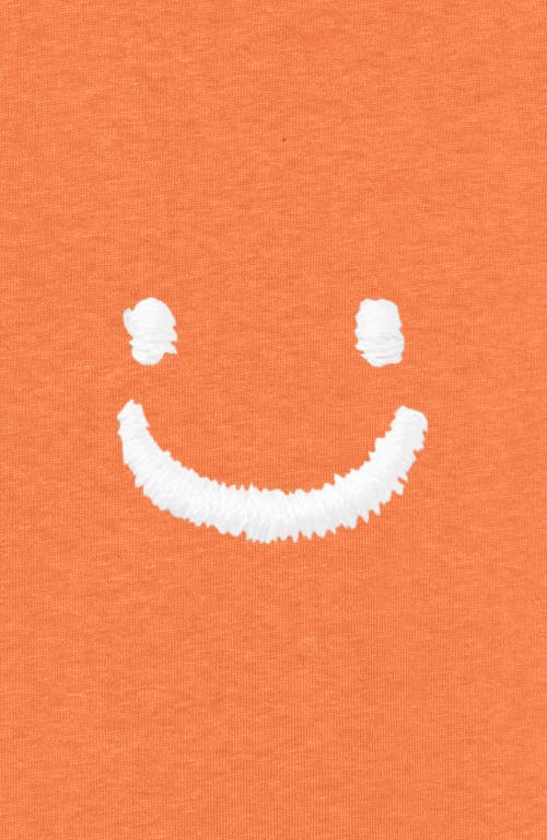 Dalix Mens Lil Smile Midweight Garment Dye Tee