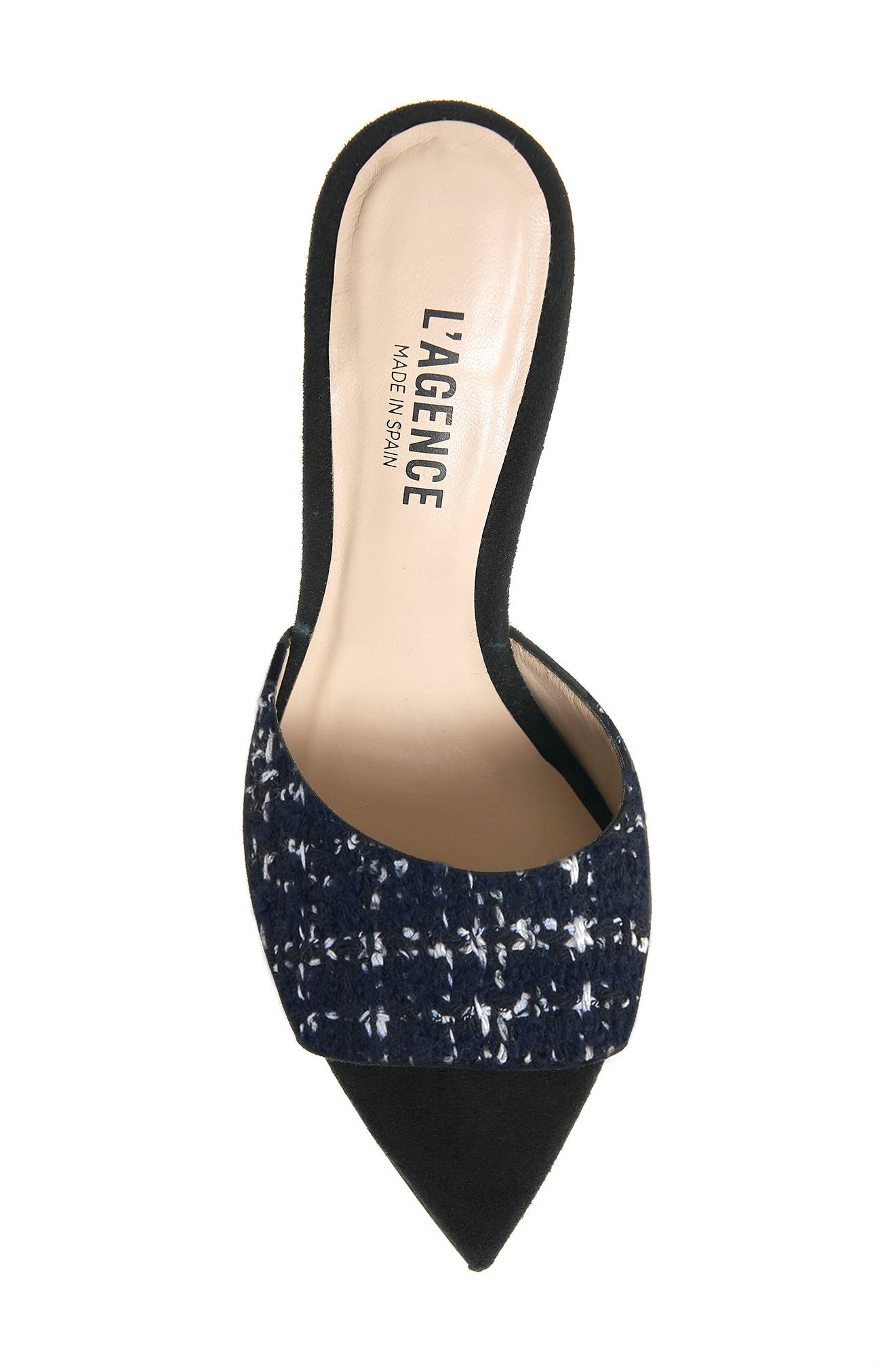 L'AGENCE Open Toe Sandal, Alternate, color, 