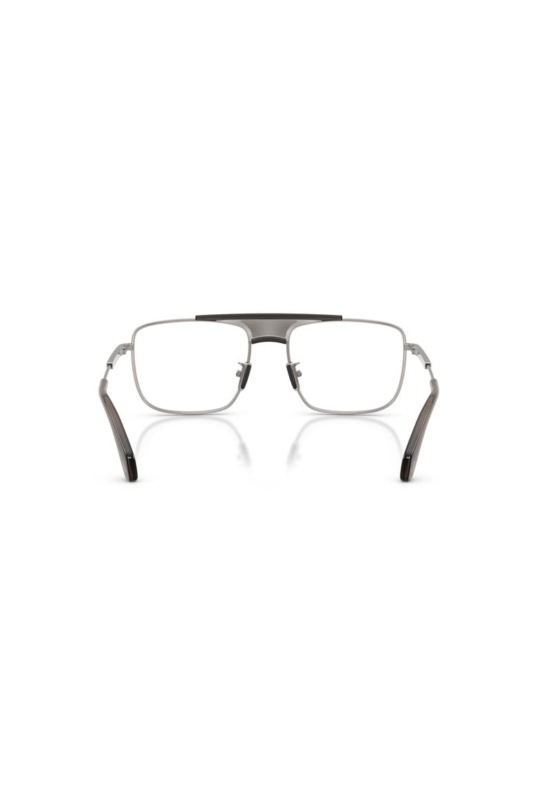 56mm Rectangle optical glasses, Alternate, color, Grey