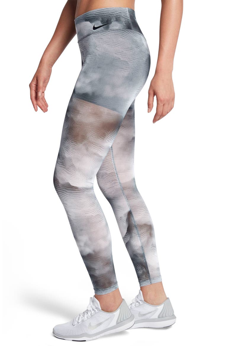 Power Legendary Women's Training Tights, Alternate, color, BLACK/ WHITE/ BLACK