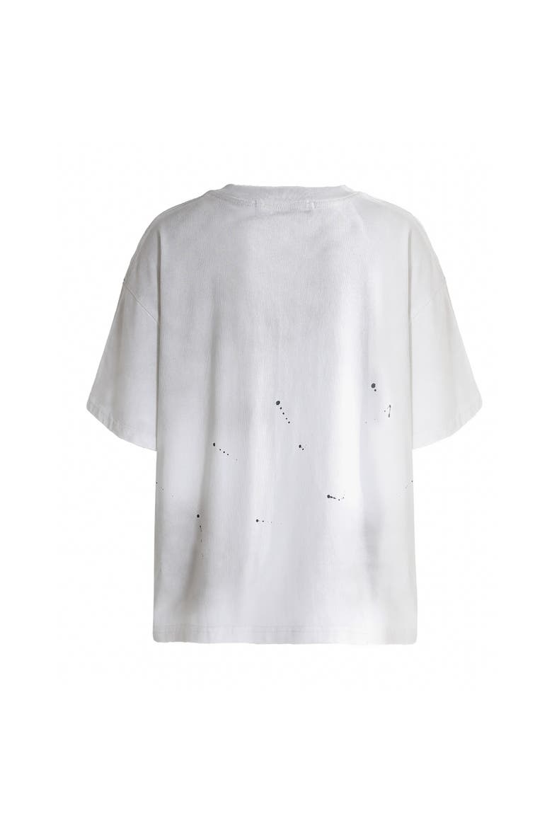 Oversized Splatter T-Shirt, Alternate, color, White