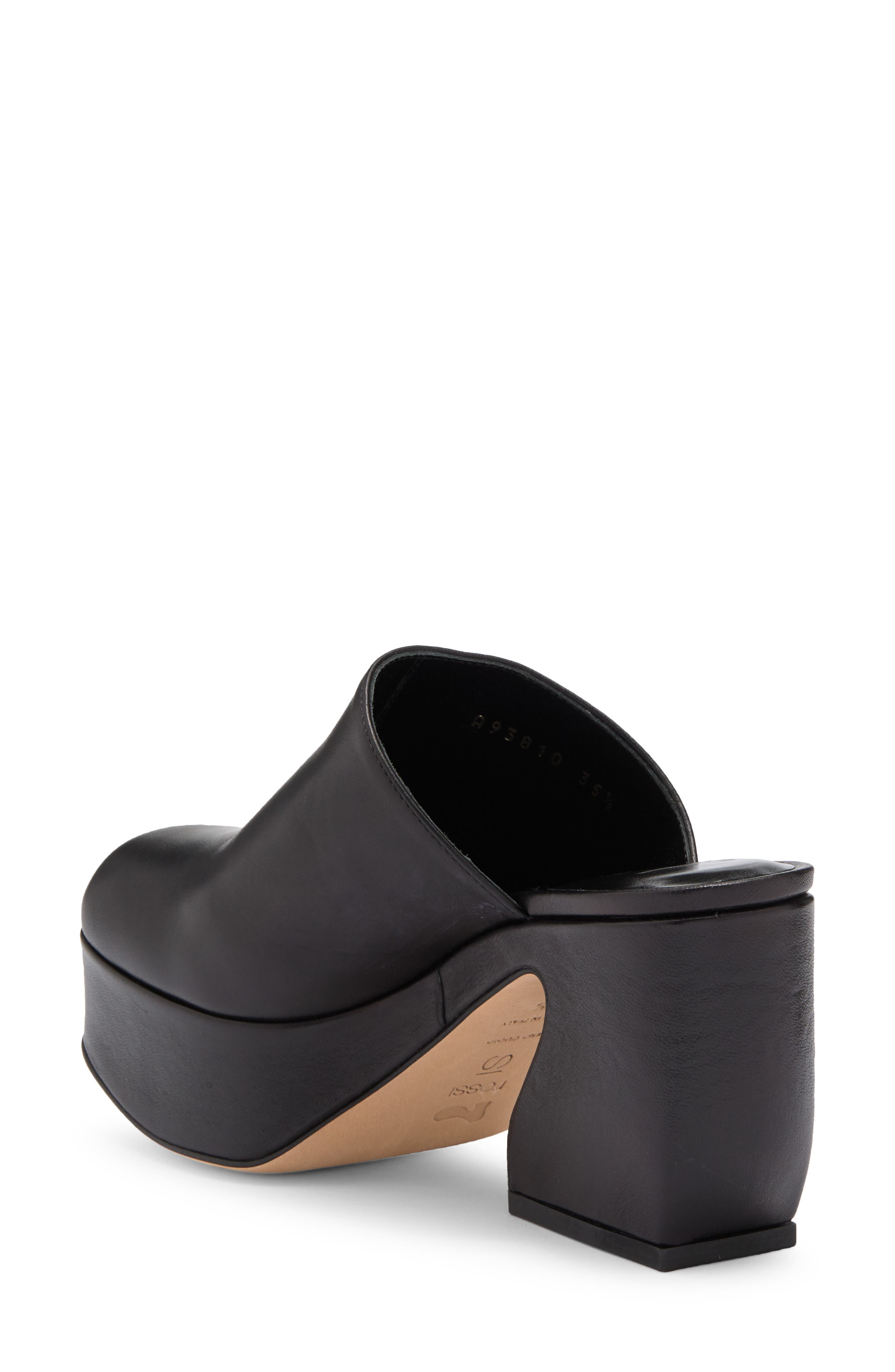 Sergio Rossi Platform Mule, Alternate, color, 