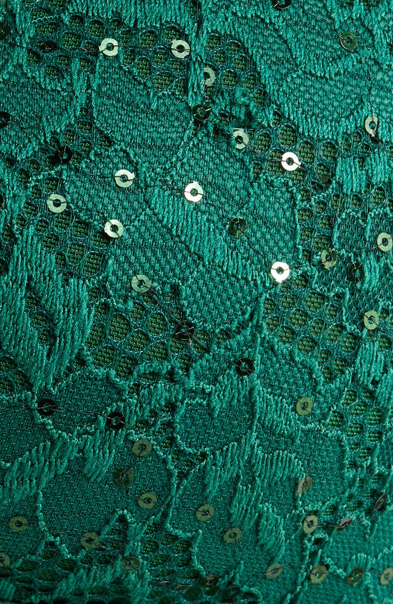 KILO BRAVA Lace Scoop Neck Bralette, Alternate, color, Emerald