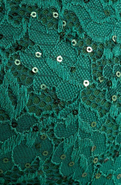 Kilo Brava Lace Scoop Neck Bralette In Emerald
