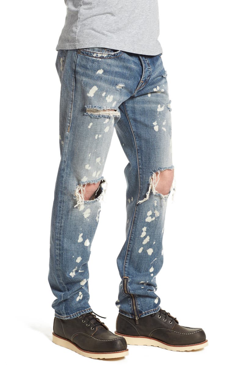 True Religion Brand Jeans Rocco Skinny Fit Jeans, Alternate, color, 