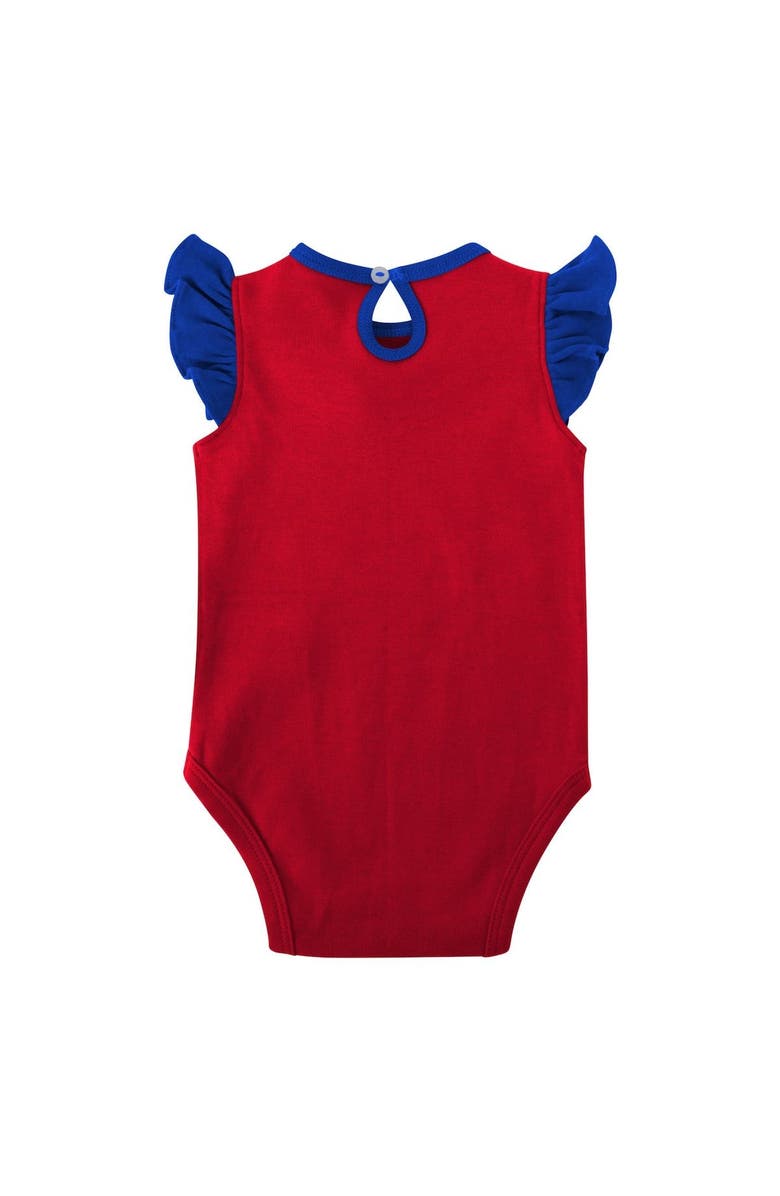 Outerstuff Girls Newborn & Infant Royal/Red Buffalo Bills Spread the Love 2-Pack Bodysuit Set, Alternate, color, Royal