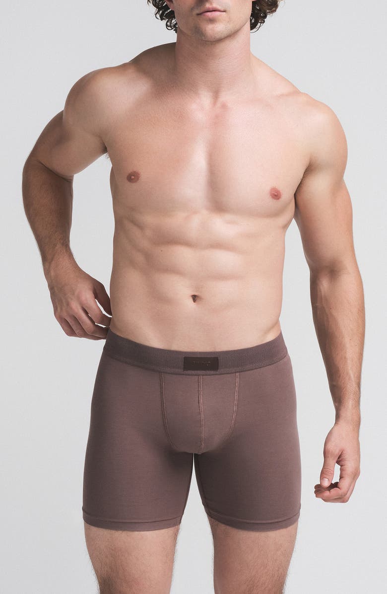 Assorted 3-Pack 5-Inch Cotton Boxer Briefs
