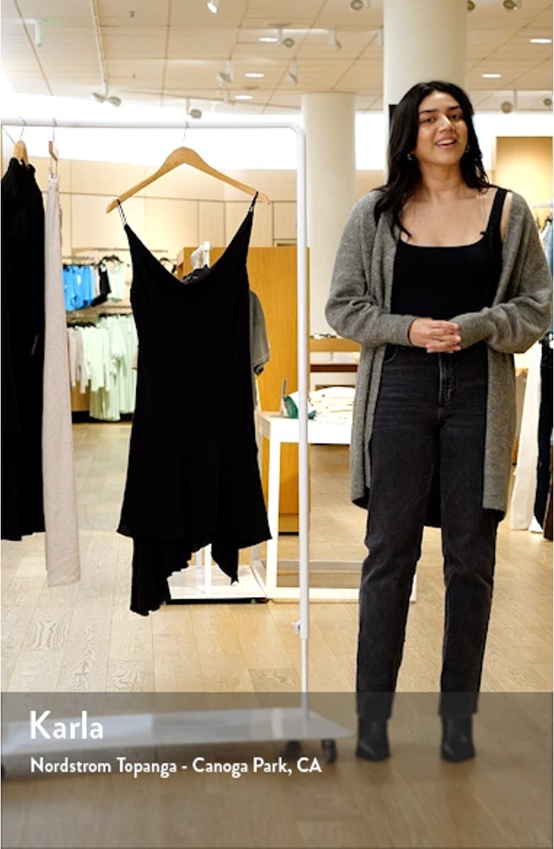 Tarin Asymmetric Cowl Neck Dress, sales video thumbnail