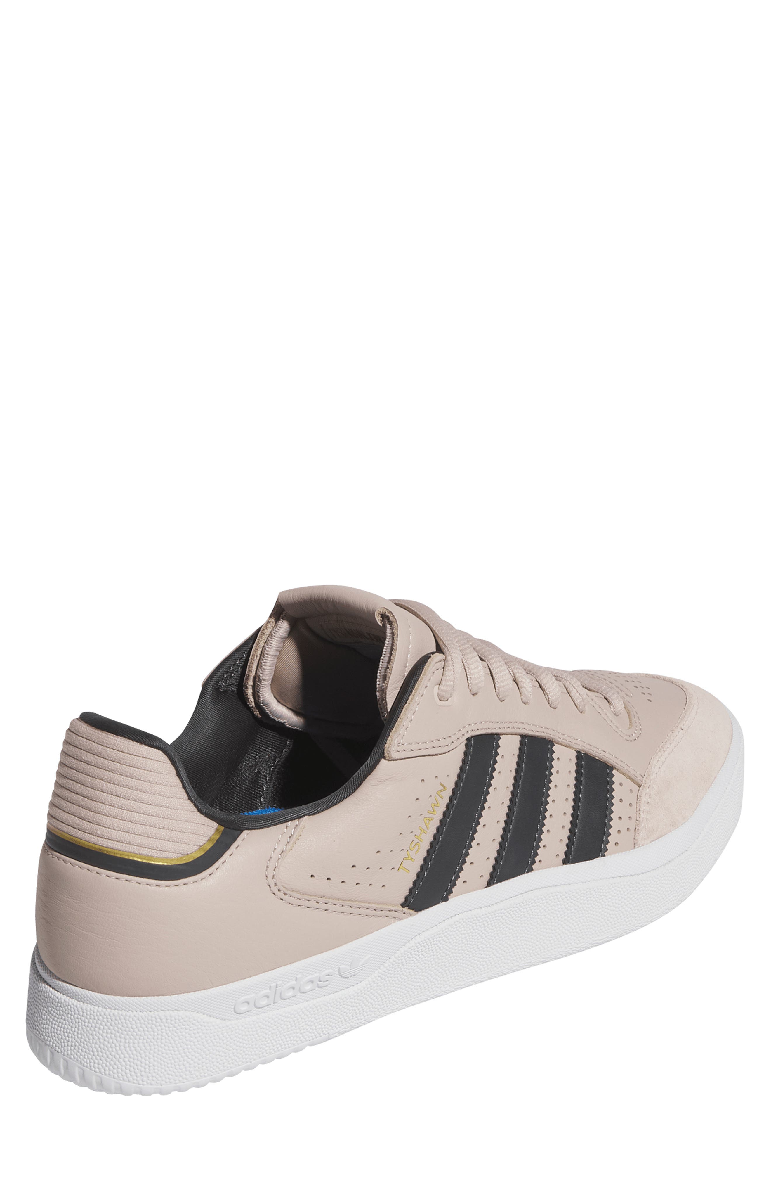 adidas Tyshawn Low Top Sneaker, Alternate, color, Wontau/ Carbon/ Goldmt