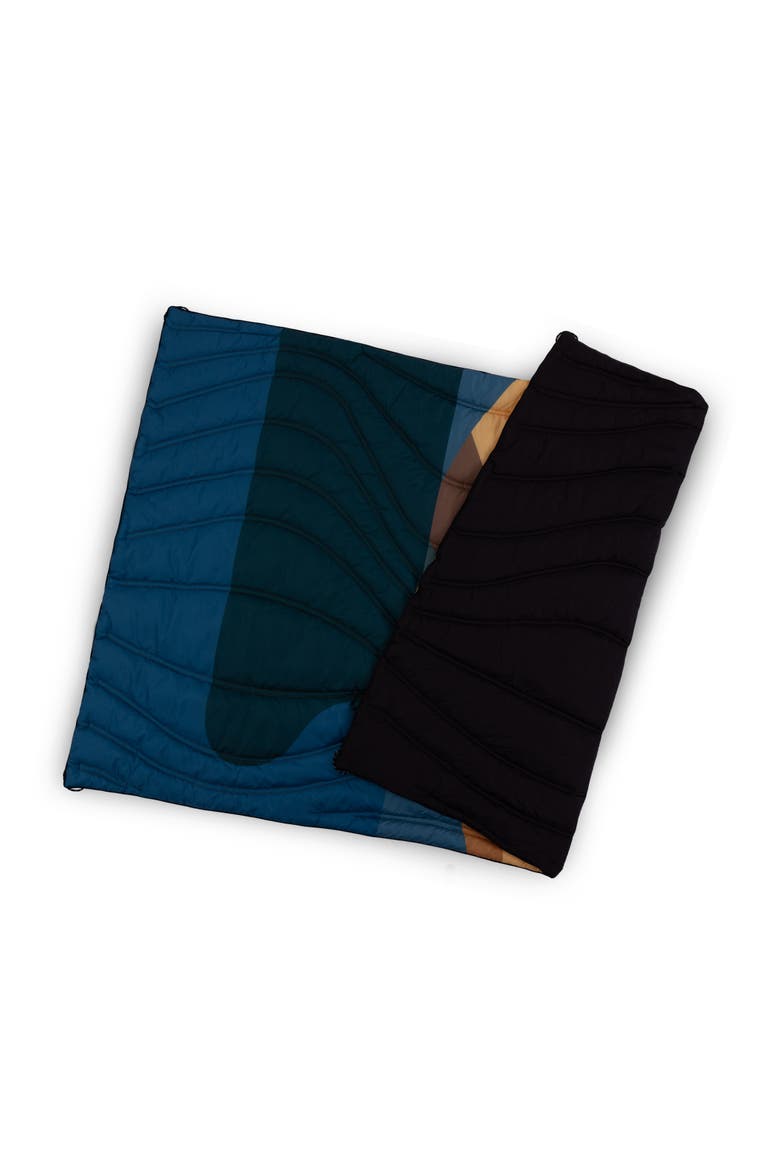 Aura Outdoor Puffer Blanket, Alternate, color, Sunrise Mountain
