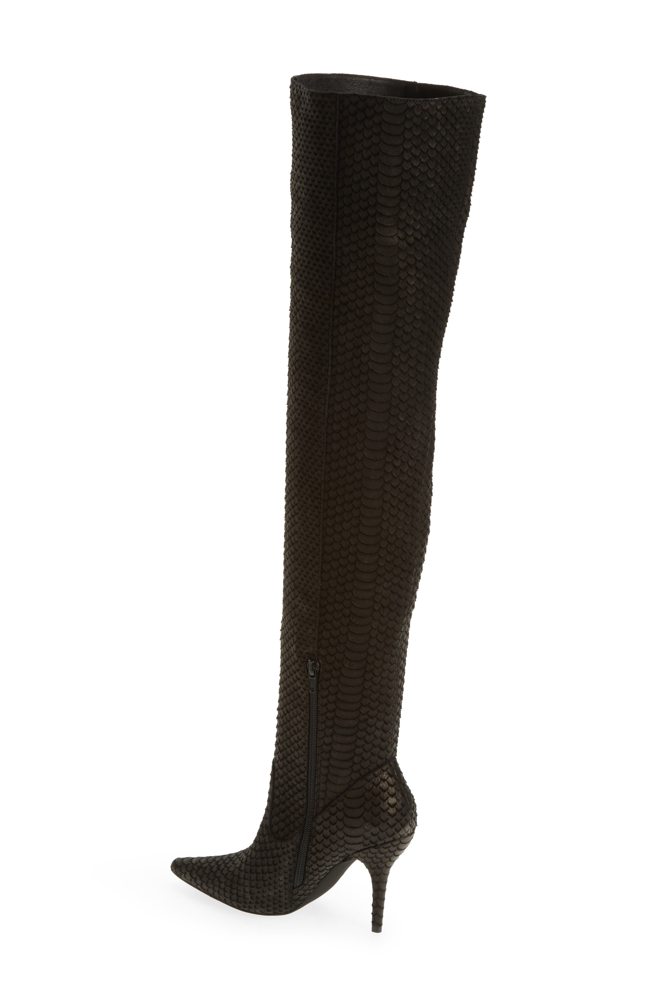 Jeffrey Campbell Galactic Thigh High Boot, Alternate, color, 