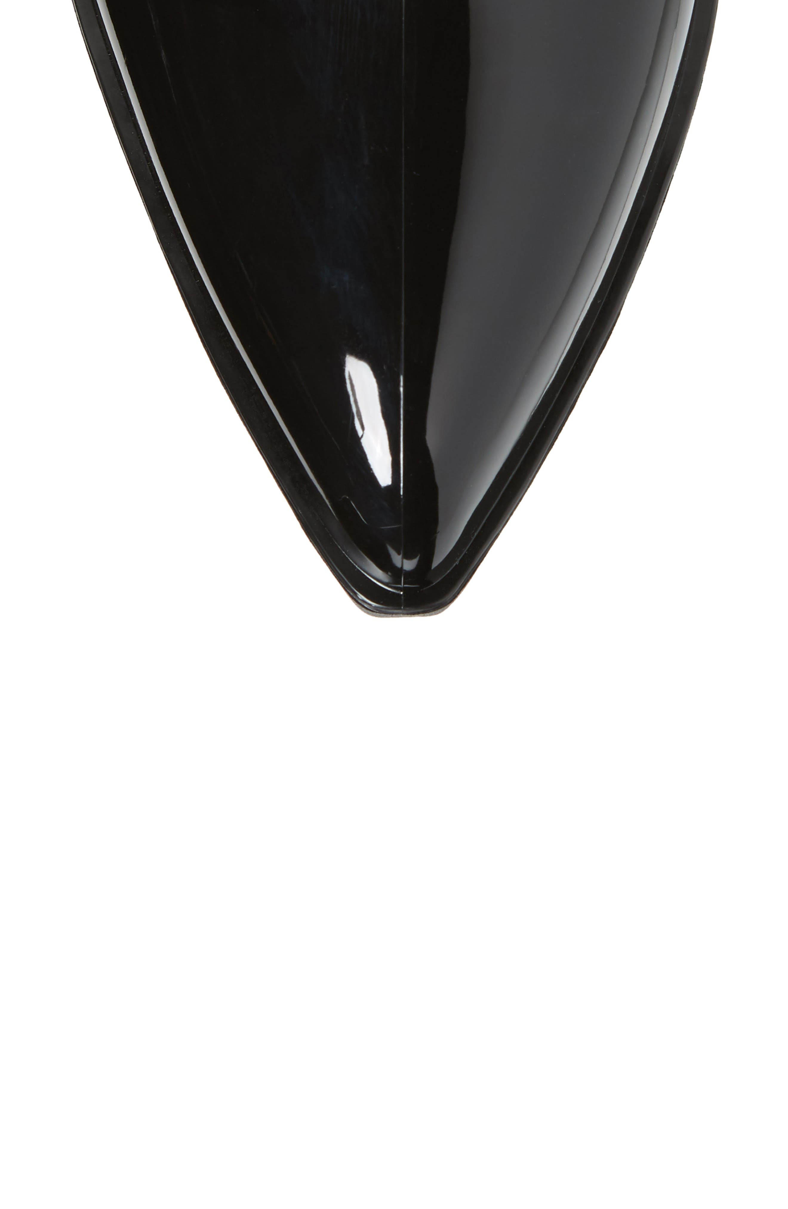 Mist Chelsea Waterproof Rain Boot, Alternate, color, BLACK SHINY