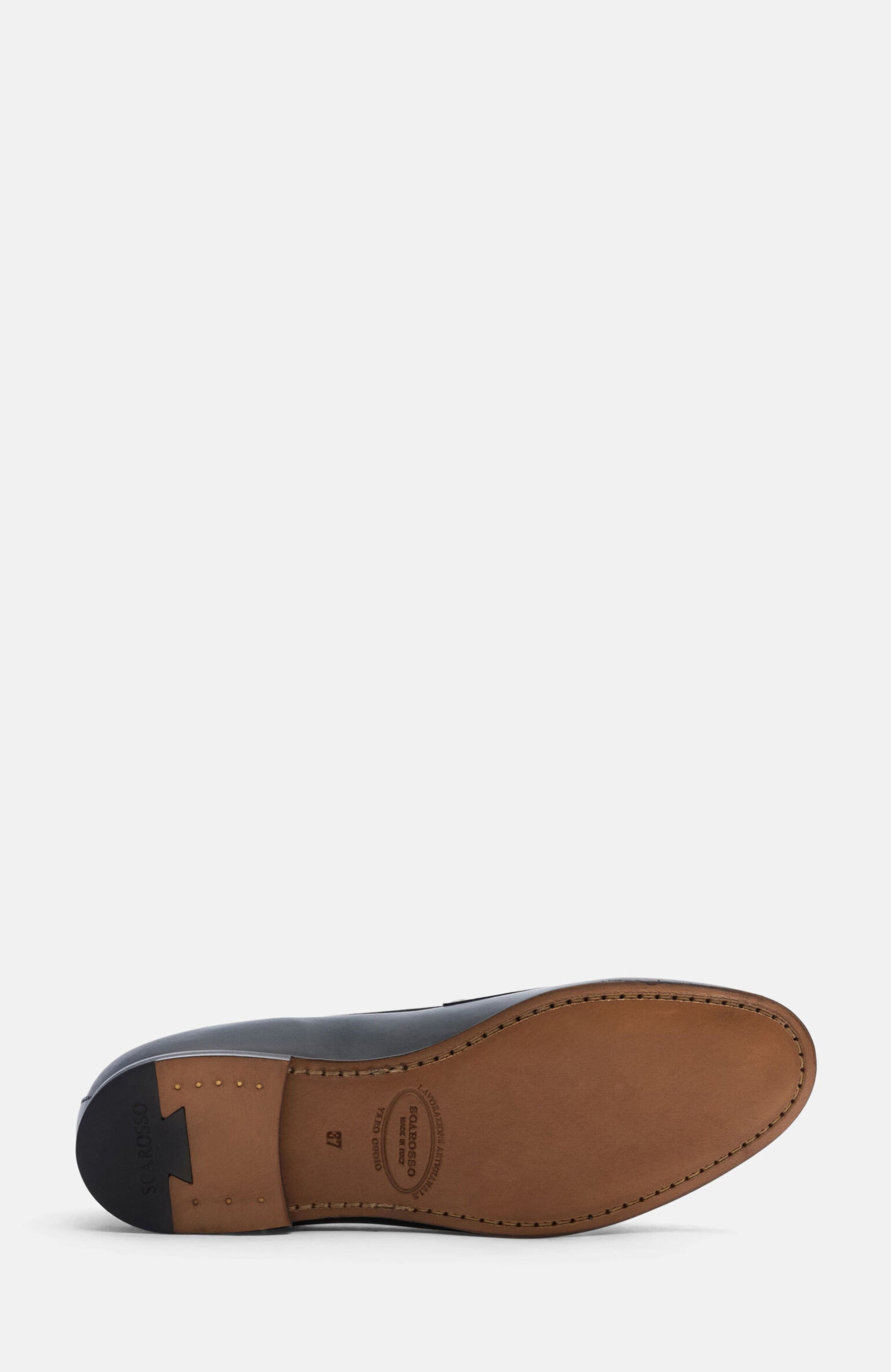 Virginia Loafers, Alternate, color, Black - Calf Leather