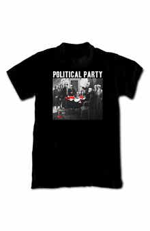 RIOT SOCIETY Political Party Cotton Crew T-Shirt