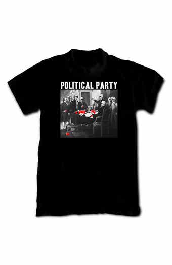RIOT SOCIETY Political Party Cotton Crew T-Shirt