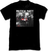 RIOT SOCIETY Political Party Cotton Crew T-Shirt