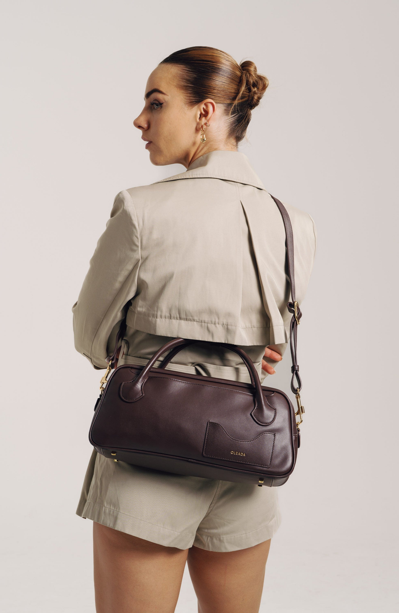 OLEADA Mini Marina Carryall, Alternate, color, Chocolate