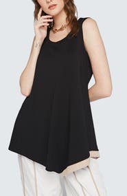 LUUKAA Harmony Cotton Jersey Top