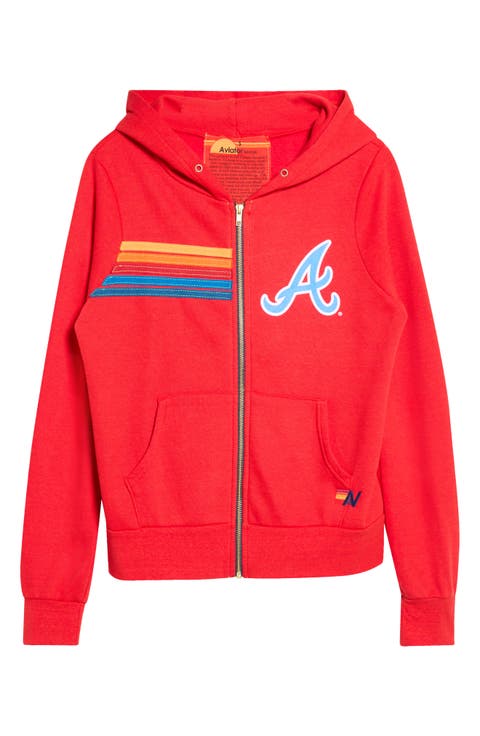 Atlanta Braves Full Zip Graphic Hoodie
