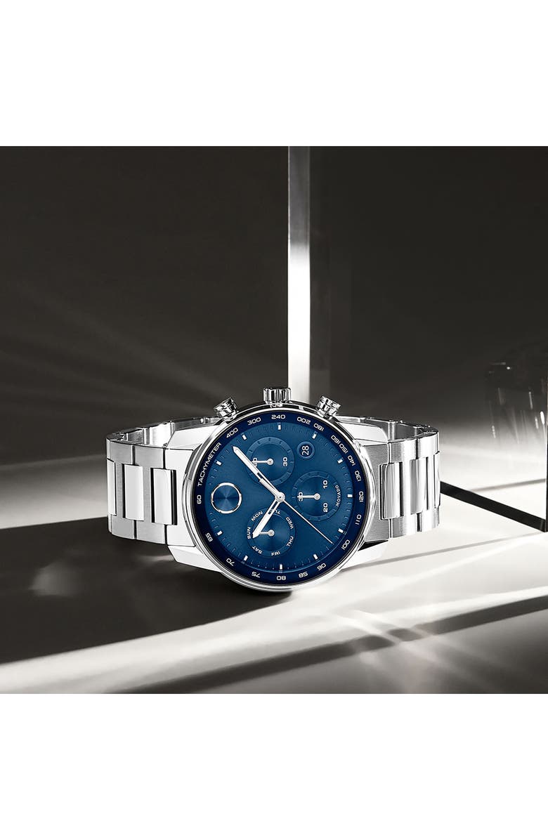 Movado Bold Verso Chronograph Bracelet Watch, 44mm, Alternate, color, 