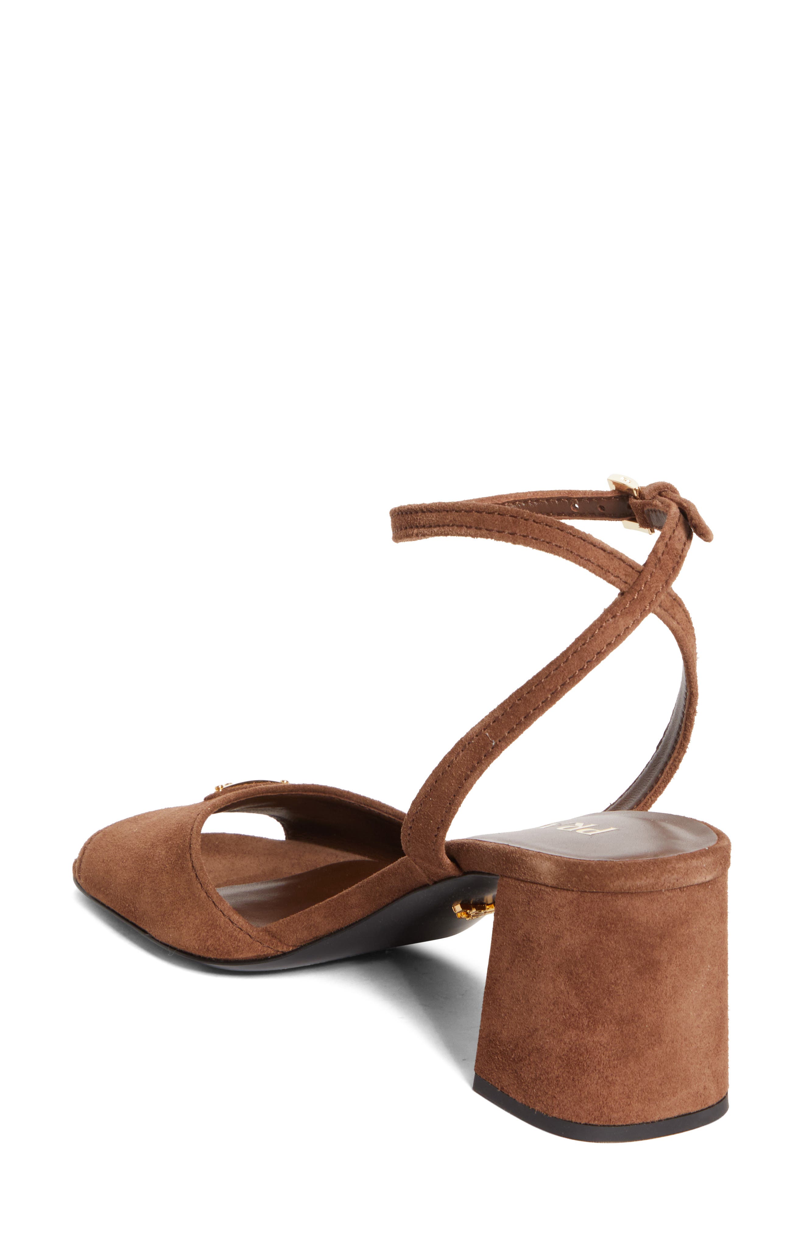 Block Heel Ankle Strap Sandal - image 4
