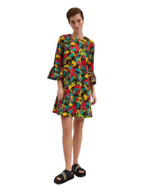 24/7 Dress Vines Brown