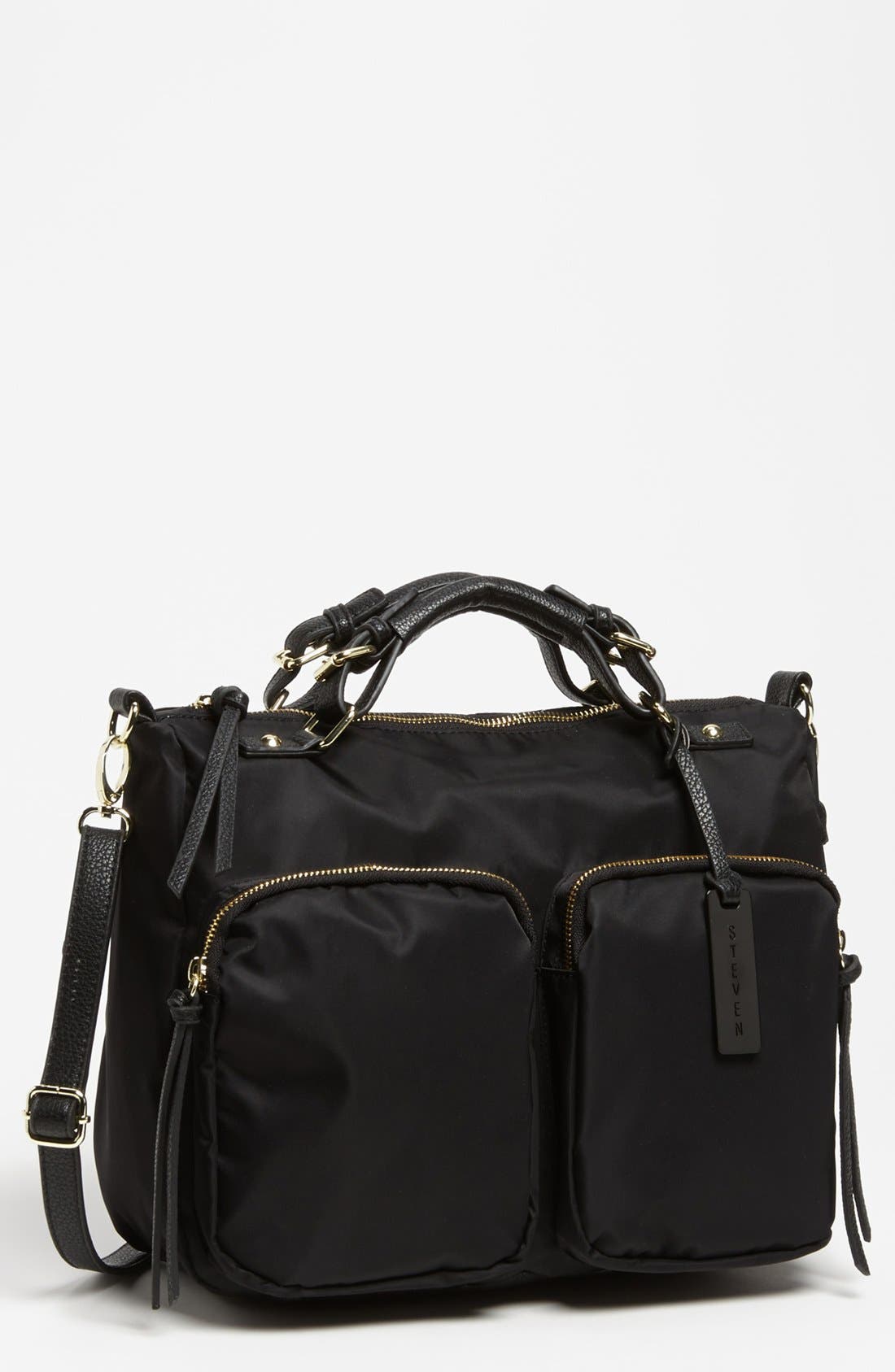 STEVEN by Steve Madden 'Lighten Up' Satchel, Main, color, 