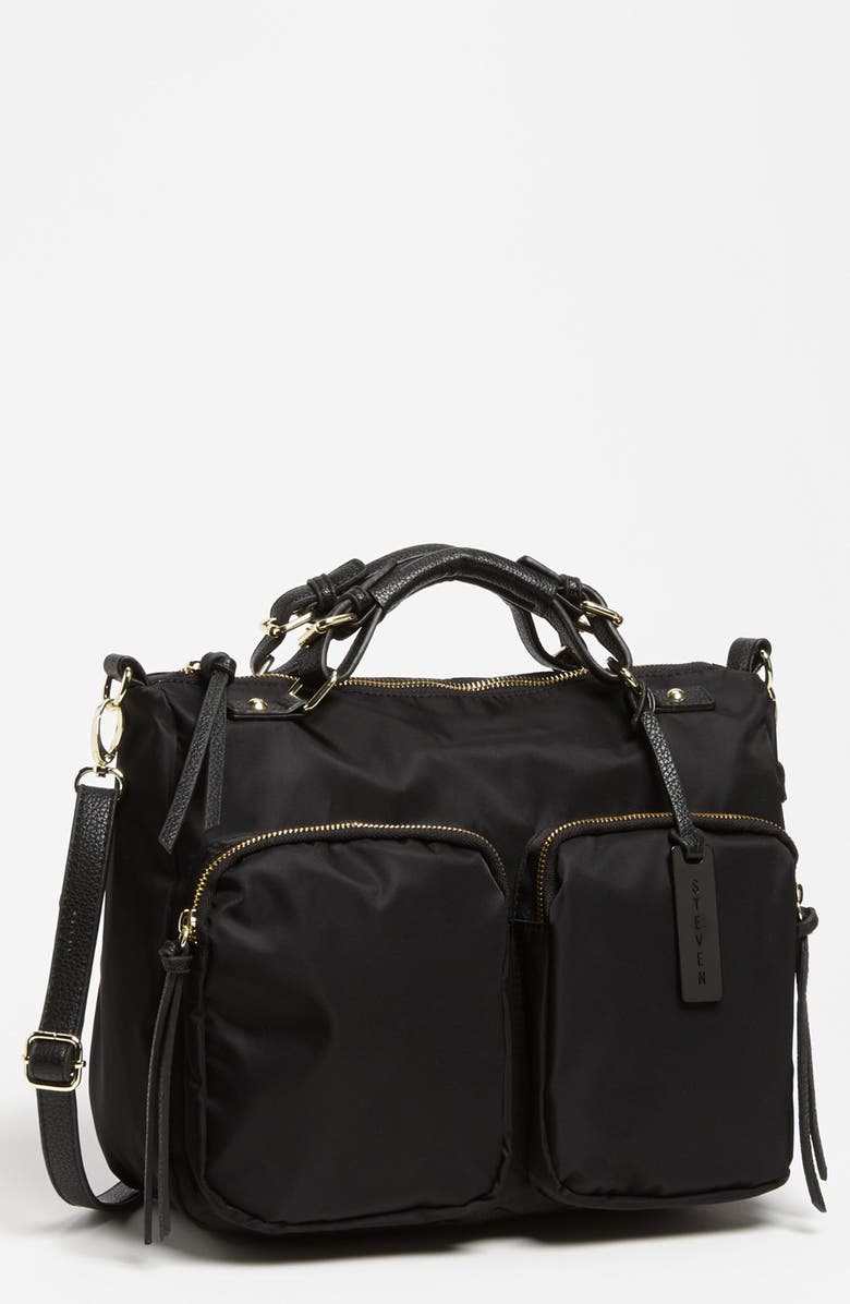 STEVEN by Steve Madden 'Lighten Up' Satchel, Main, color,