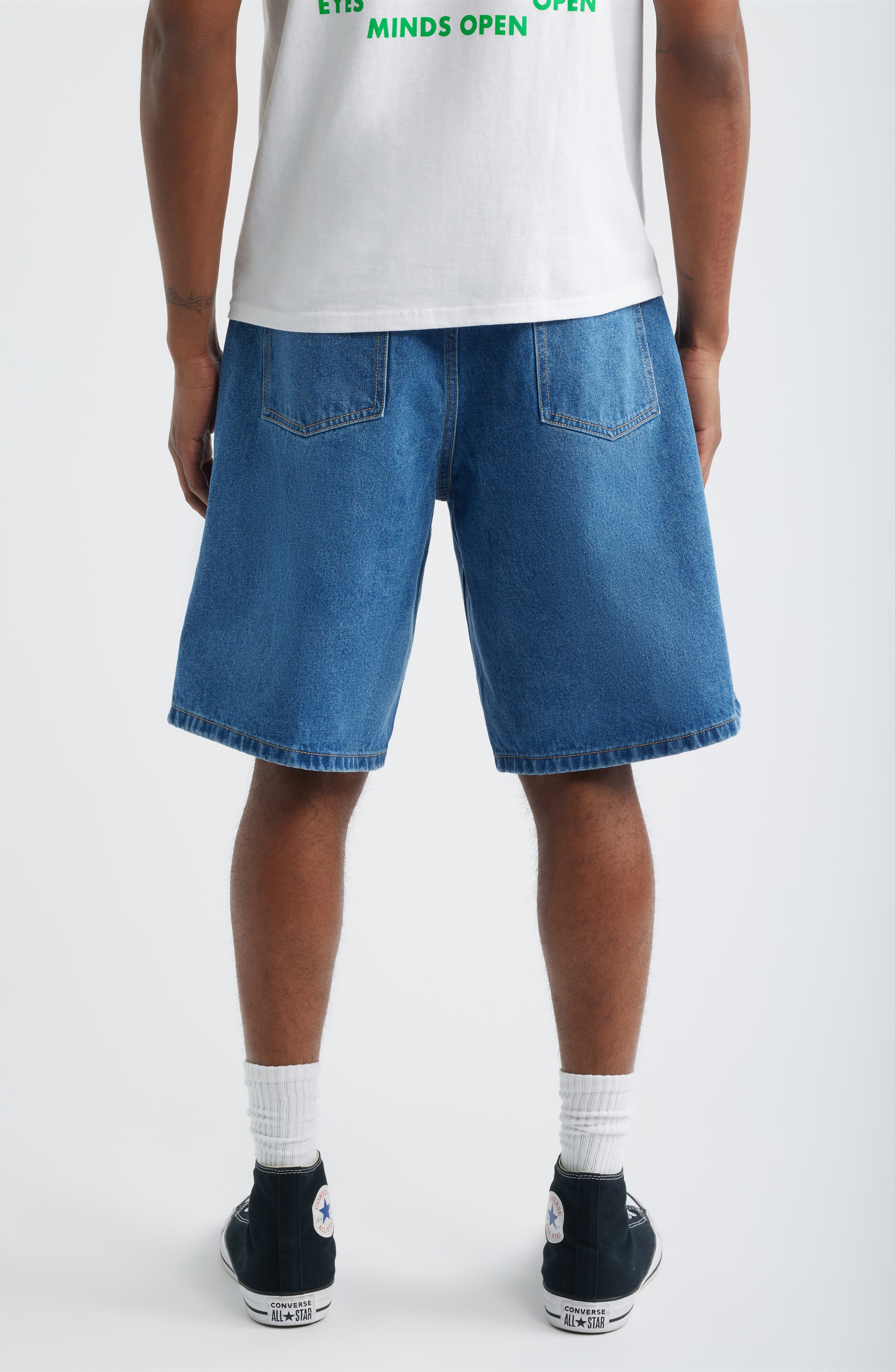 Bigwig Baggy Denim Shorts - image 4