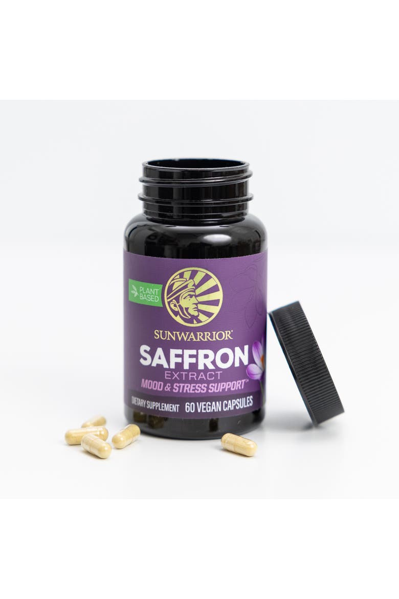 Saffron Extract 60ct Capsules, Alternate, color, No Color