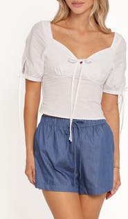 Petal & Pup Eithne Sweetheart Neck Top